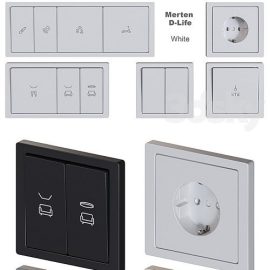 Schneider Electric sockets and switches with markings Free Download