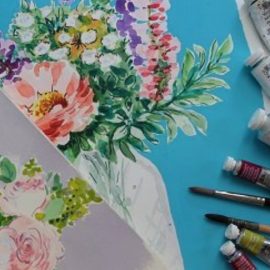 The Gouache Files: How to Mix Watercolour and Gouache Painting like a Pro