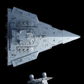 Victory-Class Star Destroyer 3D Model Free Download