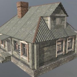 Village house 3D Model Free Download