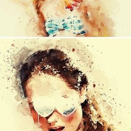 Watercolor Photoshop Action Free Download