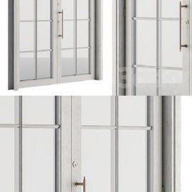 White Wooden Vintage Glass Door Set 19 Free Download