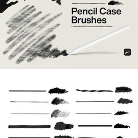 10 Pencil Case Brushes Procreate 9SYVK7K Free Download