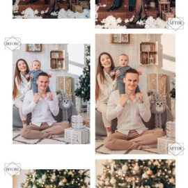 12 Christmas Cheer Lightroom Presets Free Download