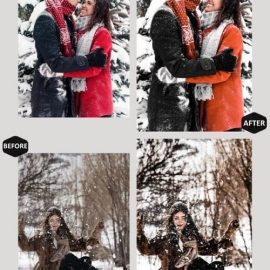 12 Winter Wonder Photoshop Actions Free Download