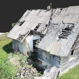 Abandoned hut / Apleista trobelė 3D Model Free Download