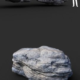 ArtStation Low poly Gray Boulder Beach Rock Collection 210103 Free Download