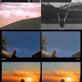 CM – 20 Film Vintage Overlays for Photoshop Free Download