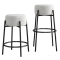 Cb2 Peg Upholstered Counter & Bar Stool Free Download