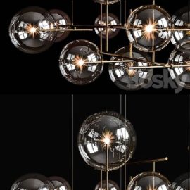 Chandelier Gallotti & Radice Bolle horizontal big Free Download