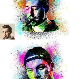 CreativeMarket – Face Painting Art Photoshop Action 10811810 Free Download