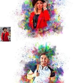 Creativemarket Color Splash Art Photoshop Action 10877202 Free Download