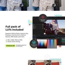 Creativemarket Veterans Day Lightroom Presets and LUTs 10307039 Free Download