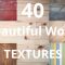 Creativemarket – 40 Beautiful Wood Detail textures Free Download