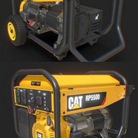 Electric generator 3D Model Free Download