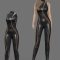 Female sleeveless leather bodysuit Free Download