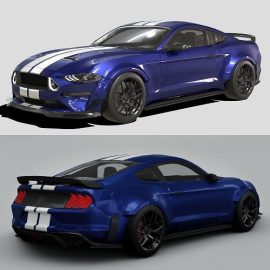 Ford Mustang RTR SPEC 5 2020 3D model Free Download