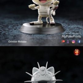 Halloween Meowth 3D Print Free Download