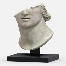 Head of a Youth Sculpture 3D model Free Download