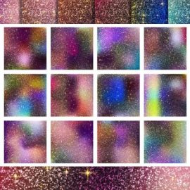 Iridescent Glitter Textures Collection Free Download