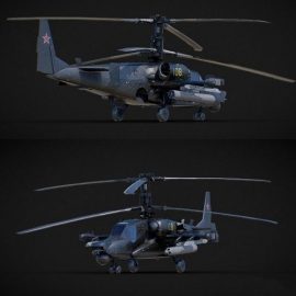 KA-50 3D Model Free Download