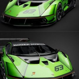 Lamborghini Essenza SCV12 3D Model Free Download