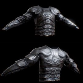 Male Armour- 2 3D Model Free Download