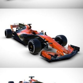 McLaren Honda MCL32 F1 2017 3D Model Free Download