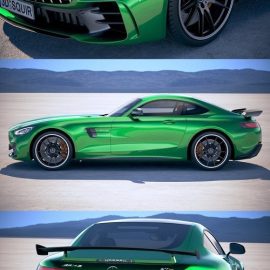 Mercedes AMG GT-R 2020 3D model Free Download