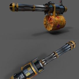 Minigun Machine Gun Gatling Gun Free Download