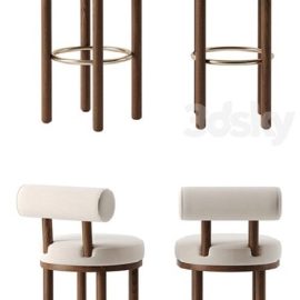 Moca bar chair by collector Free Download