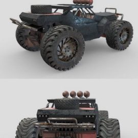 Monster Truck 3D Model 3D Model Free Download