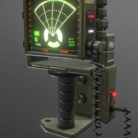 Motion tracker from Alien 3D Model Free Download