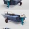 Old vintage worned power boat Progress – 2 iv7 Low-poly 3D model Free Download