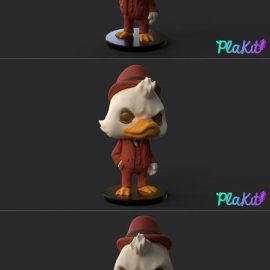 PlaKit Howard The Duck 3D Print Free Download