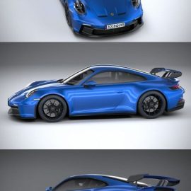 Porsche 911 GT3 2022 3D MODEL Free Download