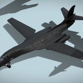 Rockwell B-1B Lancer 3D MODEL Free Download