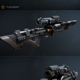 Ronan Rifle 3D Model Free Download