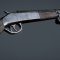 Shotgun Axe Post Apocalyptic Game Ready Asset 3D Model Free Download