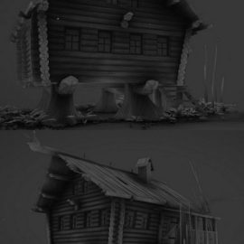 Sorcerers hut 3D Model Free Download