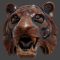 Stylized Tiger Head PBR Free Download