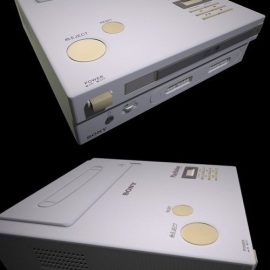 Super NES CD-ROM 3D Model Free Download