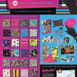 The Ultimate 1980s Pattern Bundle Free Download