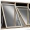 Top swing hinged wooden metal window Free Download