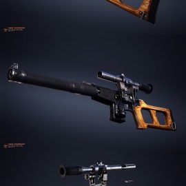 VSS Vintorez 3D Model Free Download