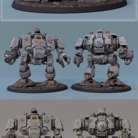 W40k space wolf dreadnought redemptor 3D MODEL Free Download