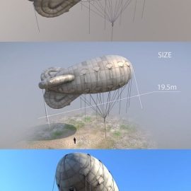 WW2 Barrage Balloon 01 Free Download