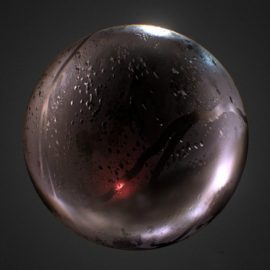 Wet Sphere 3D Model Free Download