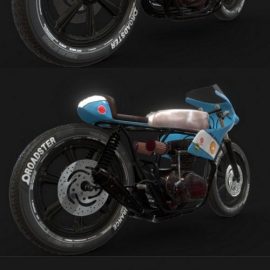 Yamaha XR600 3D Model Free Download