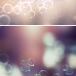 10 Vintage Bubble Overlays for Photoshop Free Download